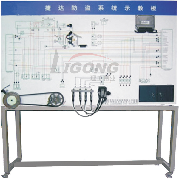 防盜系統示教板，http://www.edulg.com