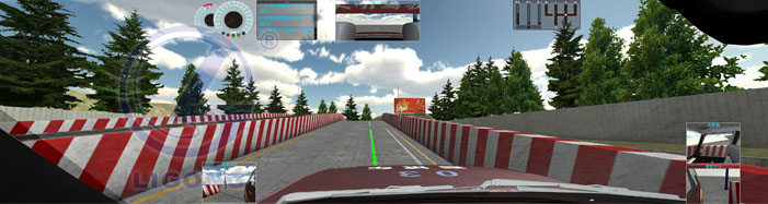 LG-SD01 4D動(dòng)感汽車(chē)駕駛模擬器(真車(chē)部件)