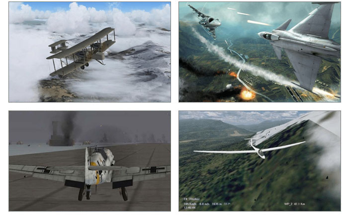 戰斗機駕駛模擬仿真系統