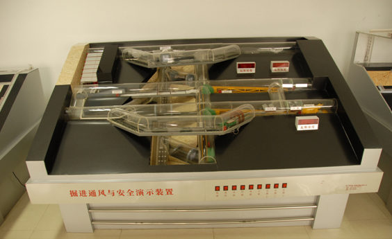 LG-MJTF01型 掘進(jìn)與通風(fēng)工作面生產(chǎn)安全演示裝置