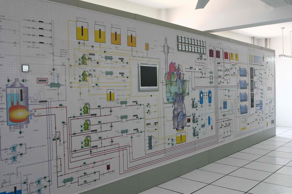大型輪機模擬器仿真系統