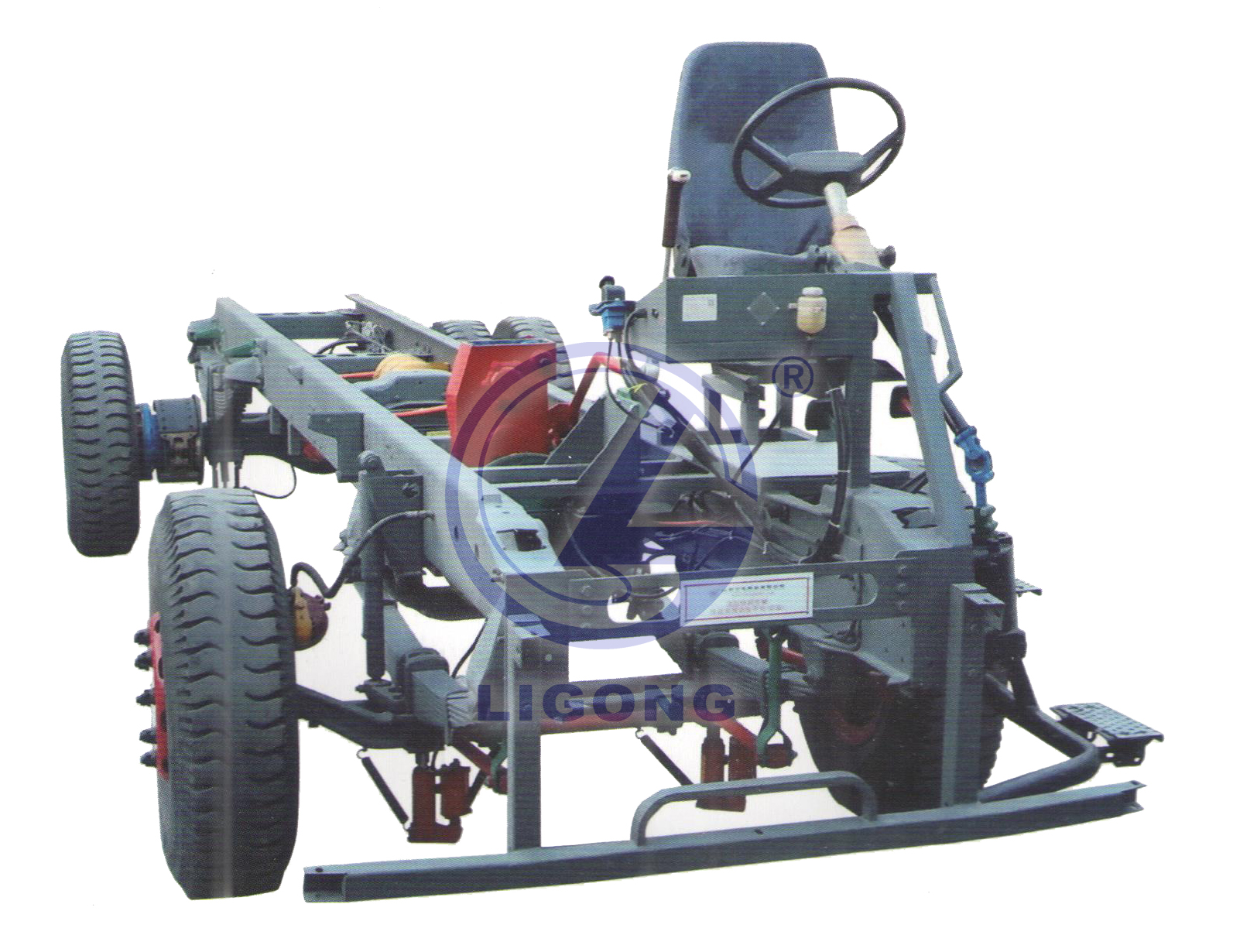 消防特種車(chē)輛傳動(dòng)系統訓練平臺