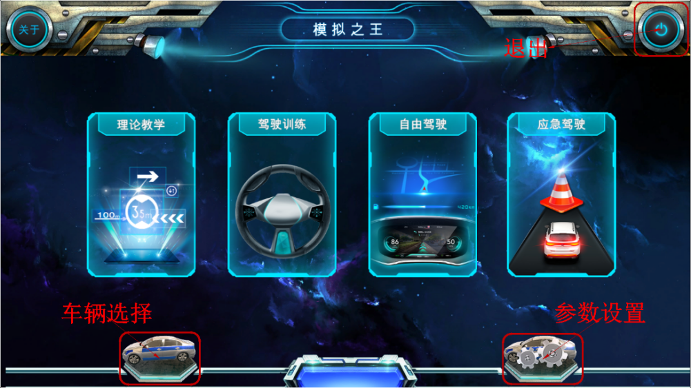 汽車(chē)駕駛模擬器系統