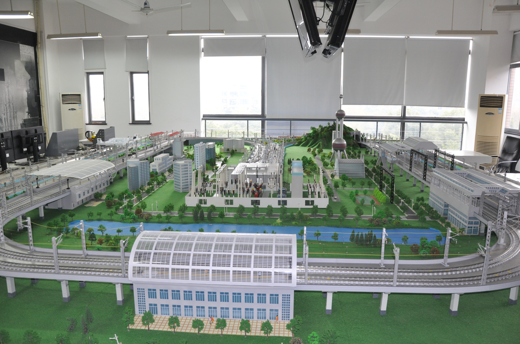 城軌地鐵沙盤(pán)模型