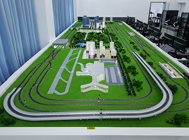 基于實(shí)物沙盤(pán)CBTC系統