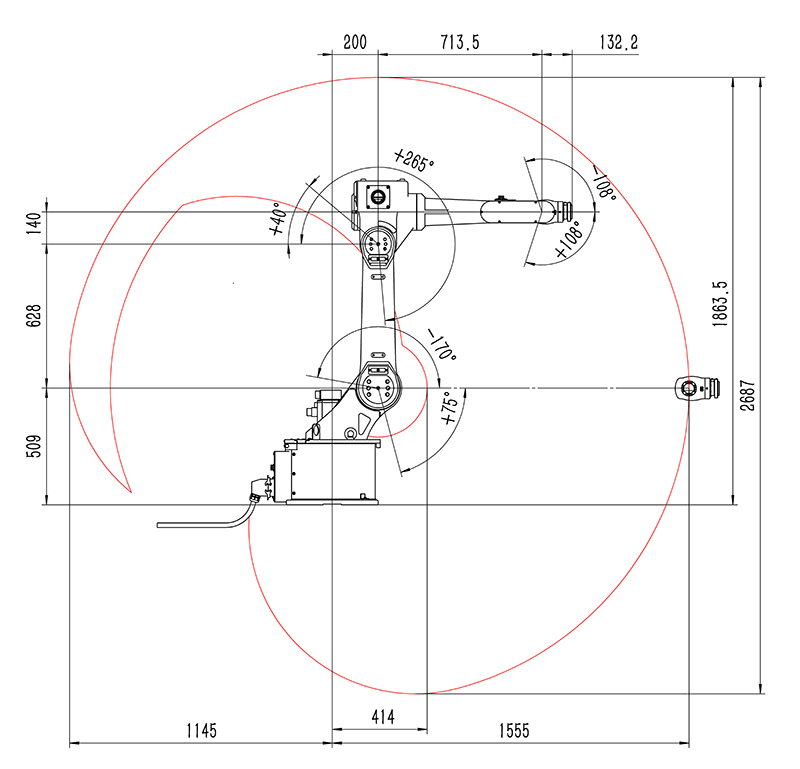 工業(yè)機器人參數圖