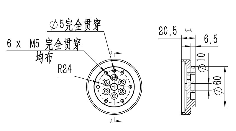 工業(yè)機器人參數圖