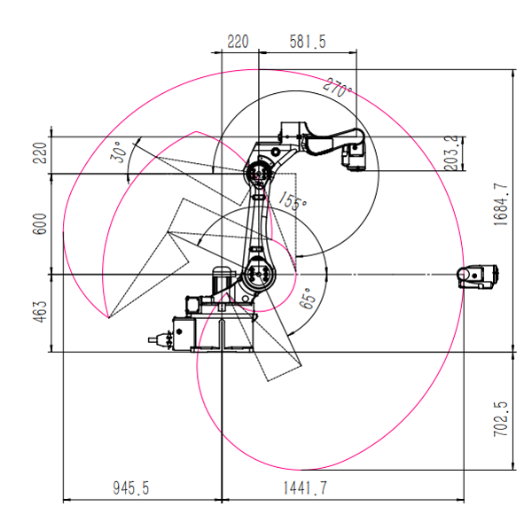 工業(yè)機器人參數圖