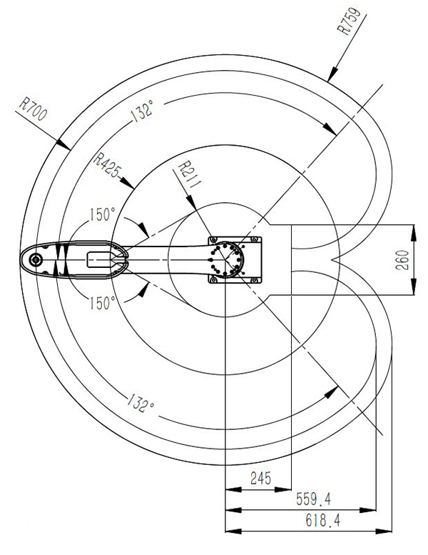 工業(yè)機器人參數圖