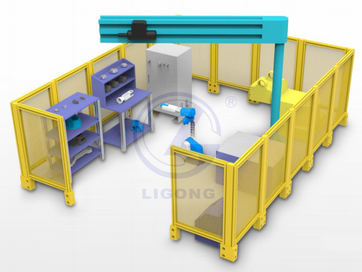 工業(yè)機器人機械拆裝及電氣拆裝平臺