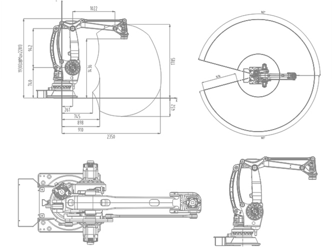 LGL-4120型 四軸工業(yè)機器人