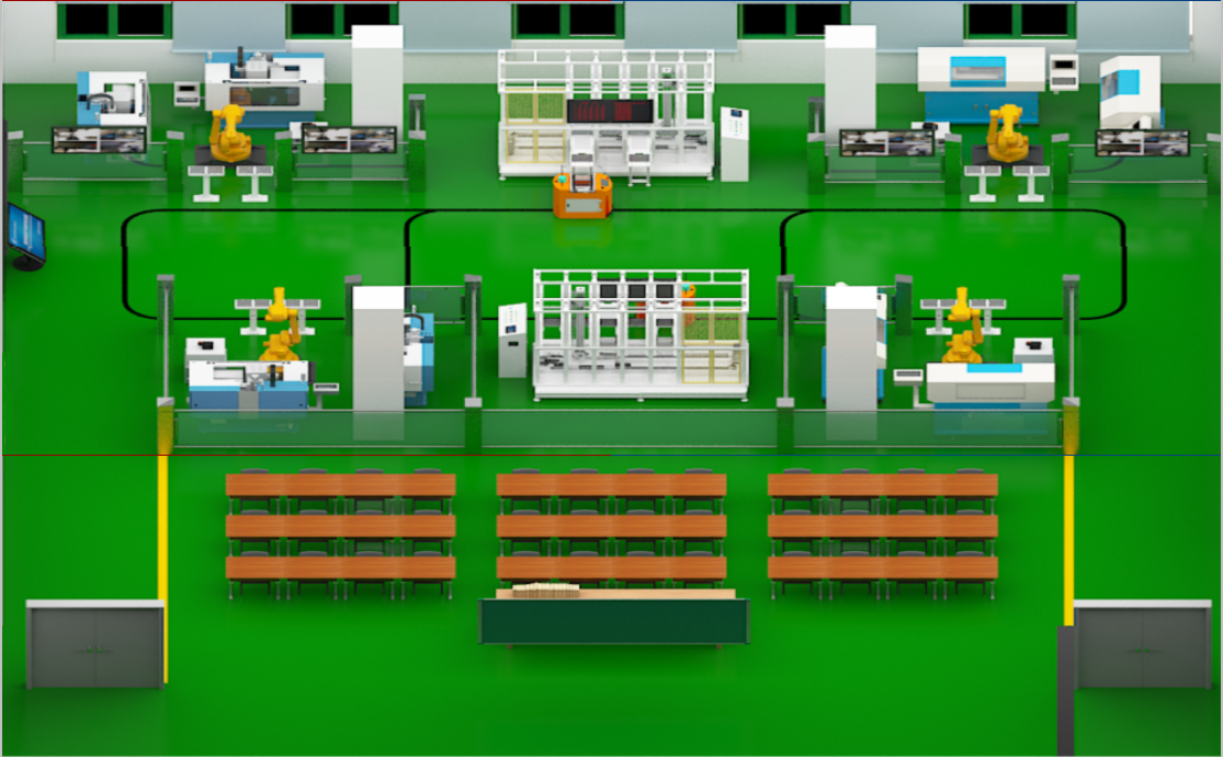 LGJ-SJ10智能機器人個(gè)性化訂制多智能體生產(chǎn)線(xiàn)