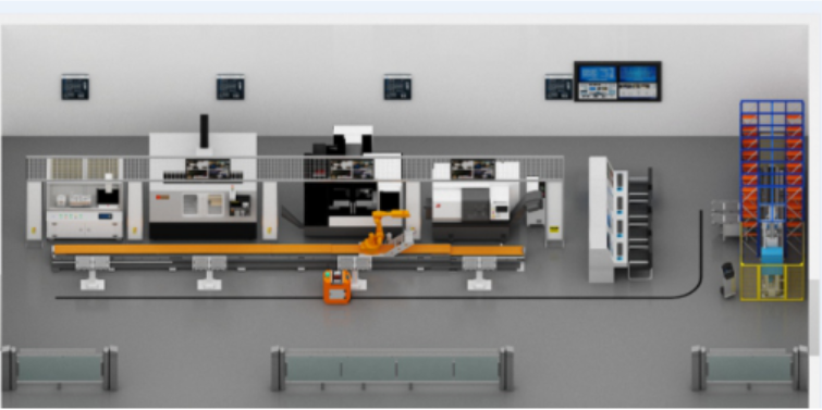 LGJ-SJ13智能機器人個(gè)性化定制多智能體生產(chǎn)線(xiàn)