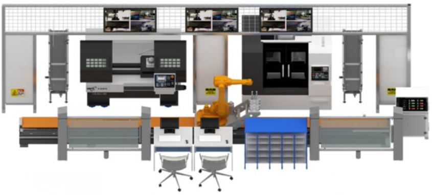 LGJ-SJ14智能機器人個(gè)性化定制多智能體生產(chǎn)線(xiàn)