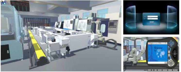 LGJ-SJ21智能機器人數字虛擬3D仿真教學(xué)系統