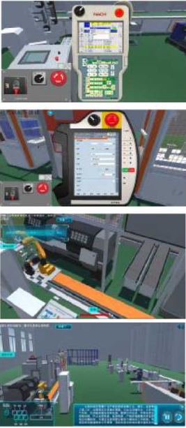 LGJ-SJ21智能機器人數字虛擬3D仿真教學(xué)系統