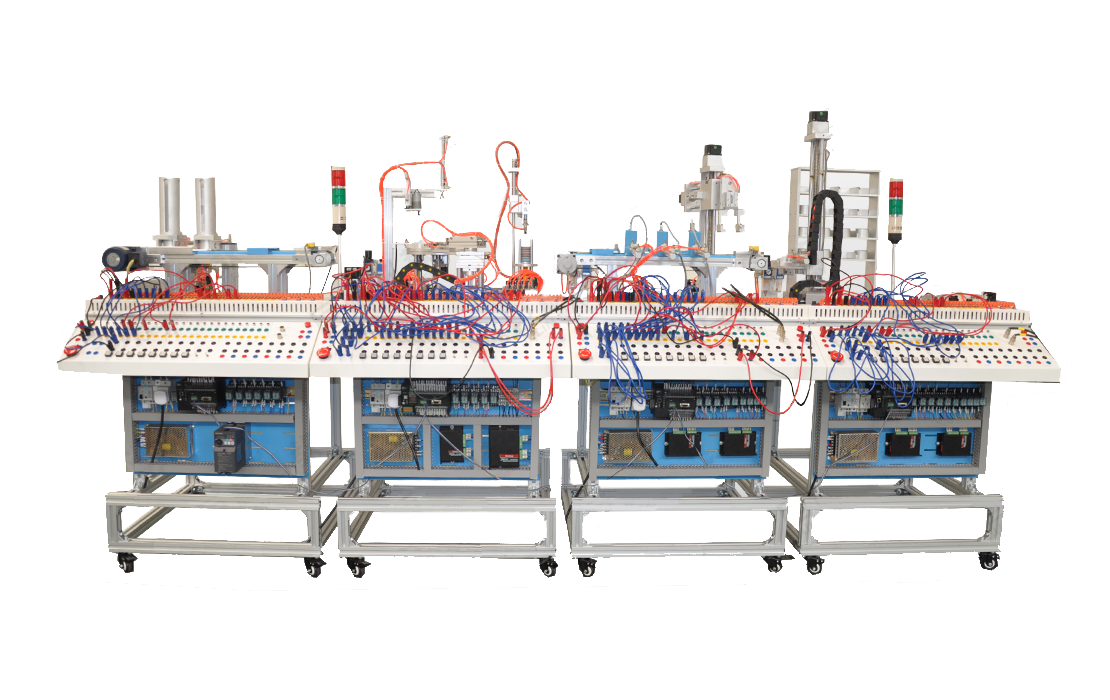 拆裝式生產(chǎn)線(xiàn)組裝與調試實(shí)訓系統
