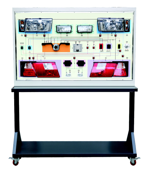 汽車(chē)燈光照明系統示教板