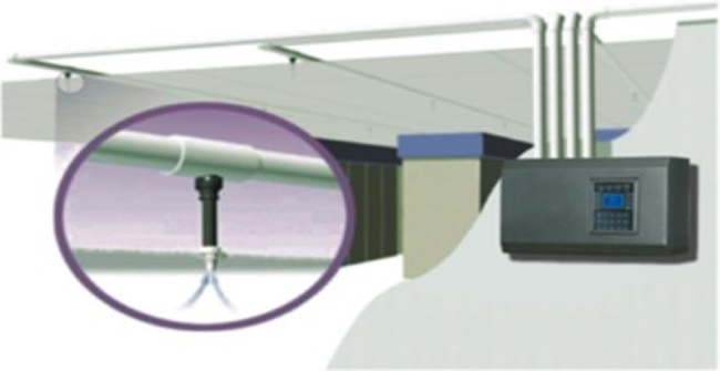 管網(wǎng)式極早期煙霧探測報警系統實(shí)訓裝置
