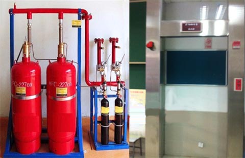 管網(wǎng)式氣體滅火系統考核培訓裝置