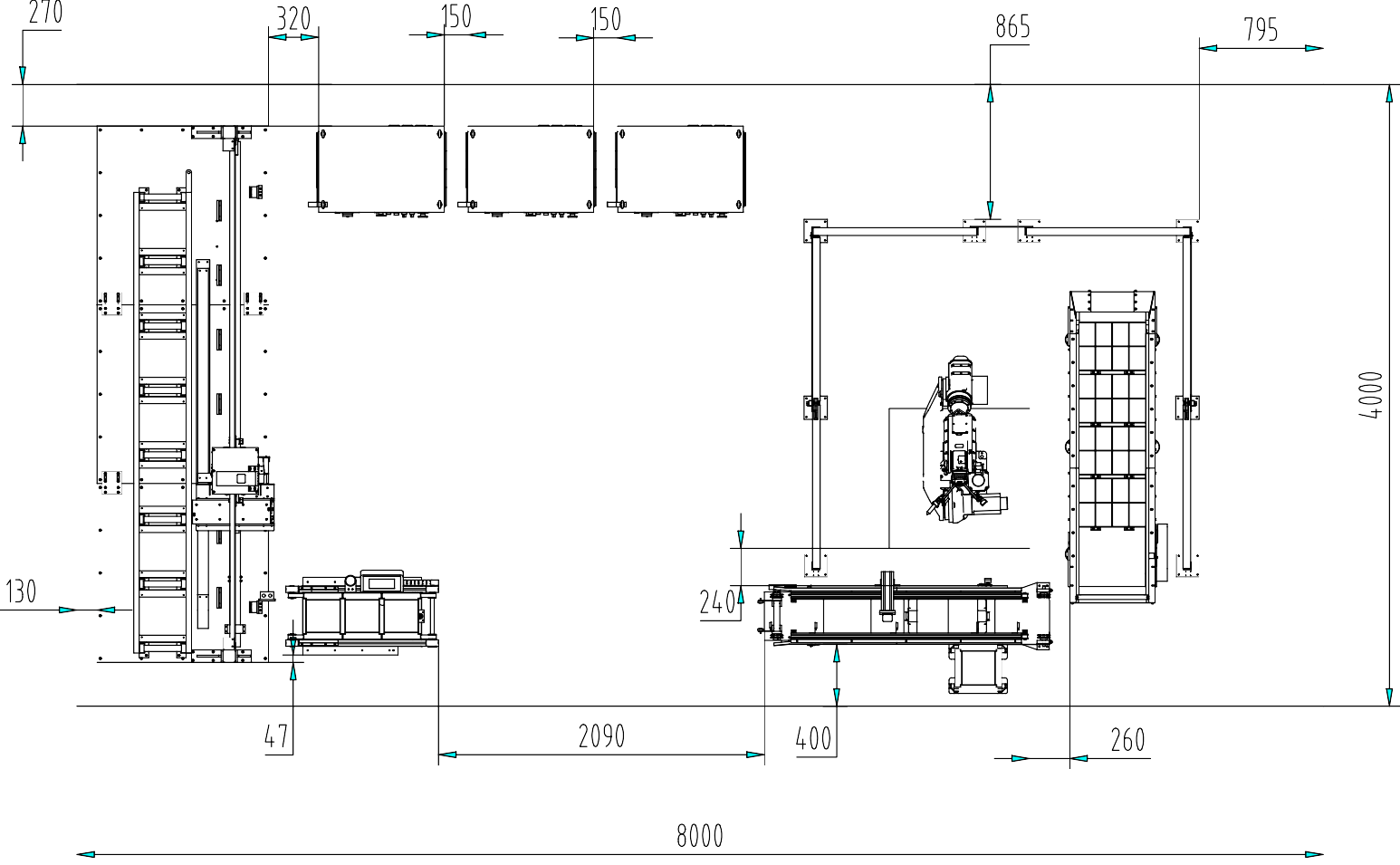 工業(yè)機器人工程考核實(shí)訓系統