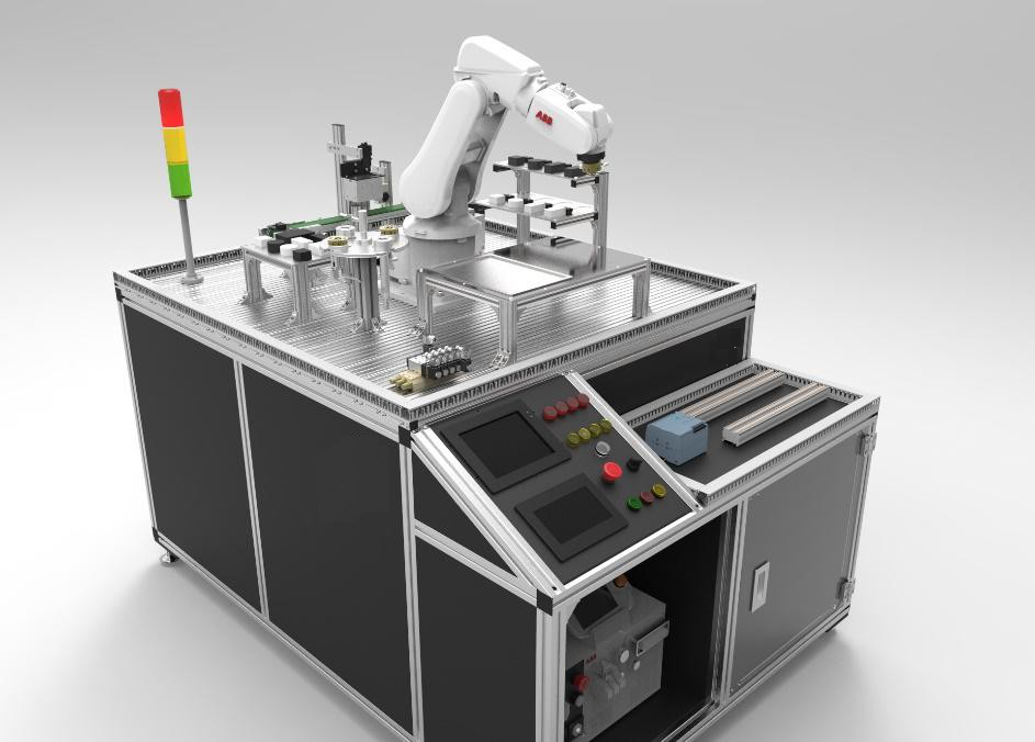 工業(yè)機器人示教編程實(shí)驗工作站
