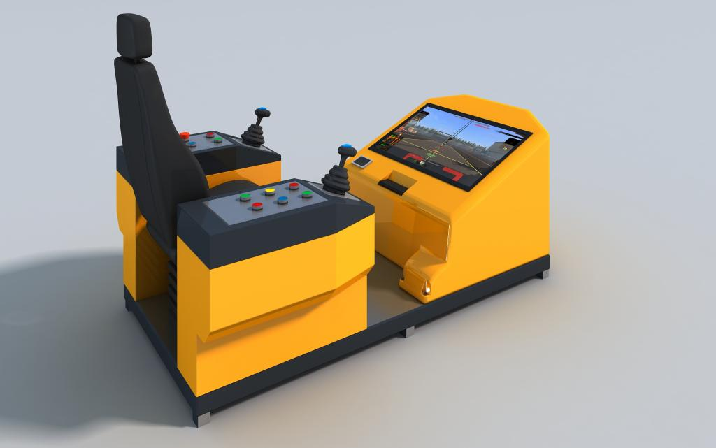 塔式起重機操作模擬系統