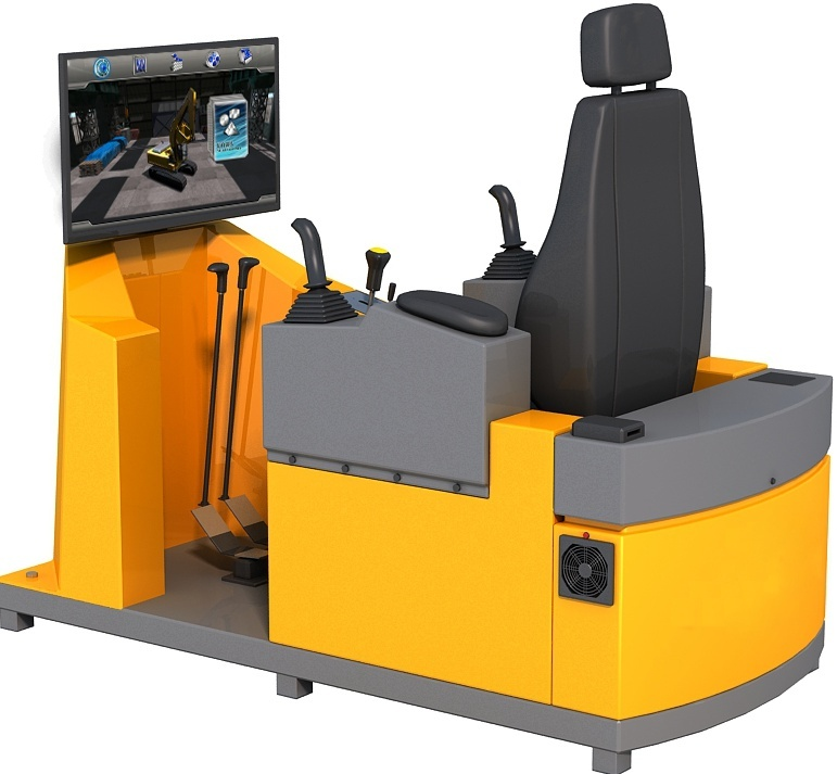 挖掘機操作模擬系統