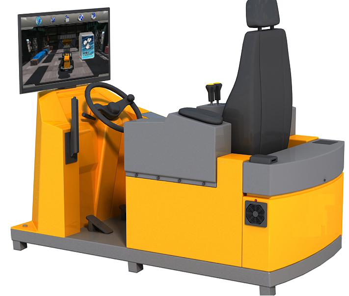 裝載機操作模擬系統