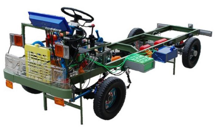 東風(fēng)EQ1118G型透明整車(chē)教學(xué)模型