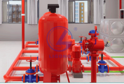 濕式自動(dòng)噴水滅火教學(xué)培訓系統