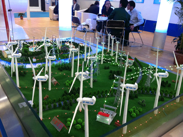 風(fēng)力發(fā)電模型沙盤(pán)
